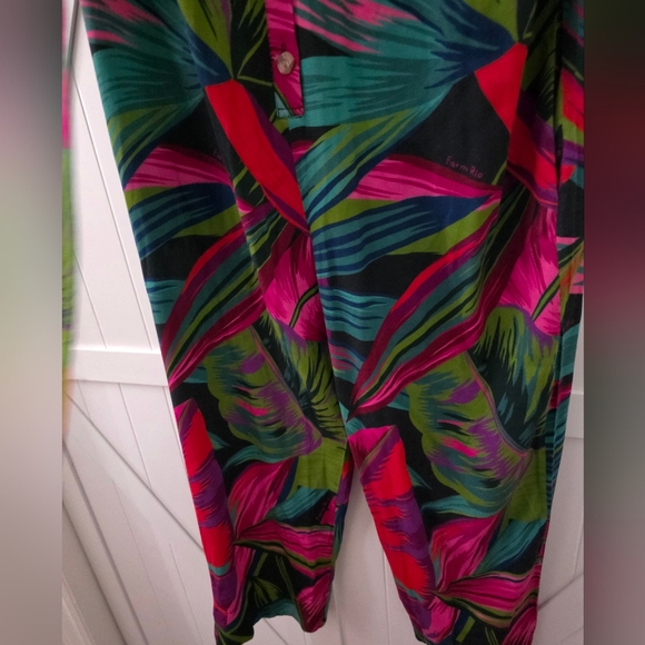FARM Rio Colorful Leaf Print Jumpsuit - Picture 8 of 9